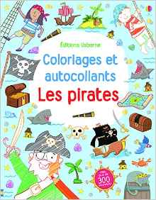 Les pirates - Coloriages et autocollants