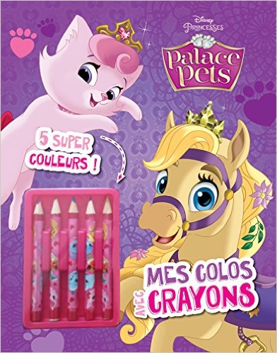 Mes colos avec crayons Palace Pets