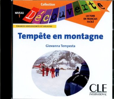 Tempête en montagne - CD audio niveau 1 