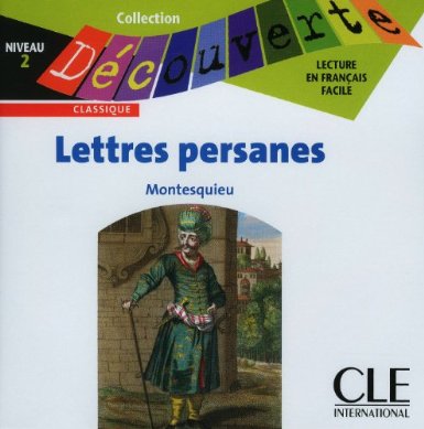 CD AUDIO DECOUVERTE : LES LETTRES PERSANES NIVEAU 2 Livre scolaire
