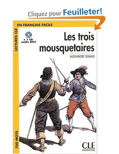 Les trois mousquetaires : 1 CD Audio MP3 (1CD audio) 