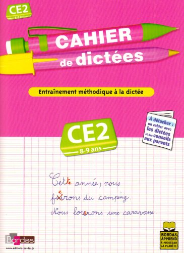 Cahier de dictées CE2