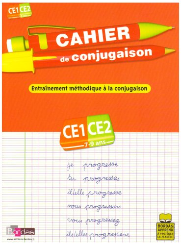 Cahier de conjugaison CE1-CE2
