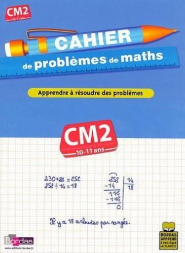 Cahier de problèmes de maths CM2