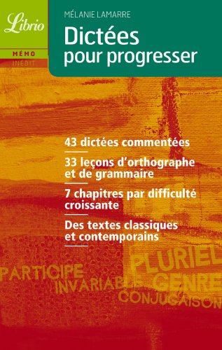 Dictées pour progresser 