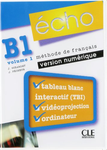  Echo B1 volume 1 version numérique