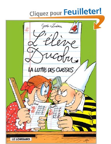 L'élève Ducobu, tome 4 : la lutte des classes