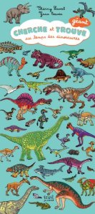 Cherche et trouve géant au temps des dinosaures 