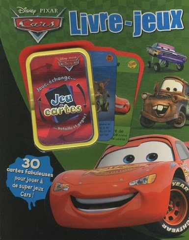 LIVRE JEUX CARS 