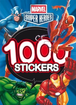 1000 stickers Marvel Super Heroes