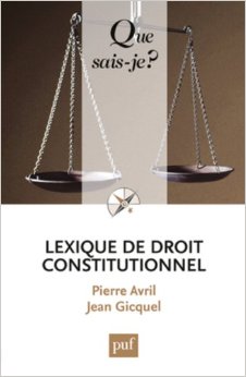 Lexique de droit constitutionnel
