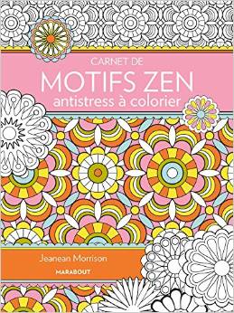 Carnet de Motifs zen antistress à colorier