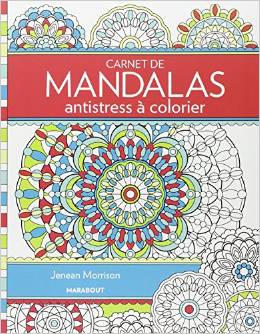 CARNET DE MANDALAS ANTISTRESS A COLORIER