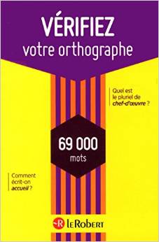 Vérifiez votre orthographe