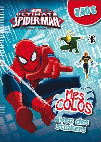 ULTIMATE SPIDERMAN, MES COLOS AVEC STICKERS