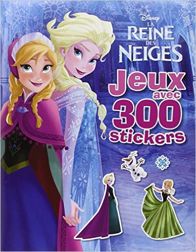 REINE DES NEIGES, 300 STICKERS