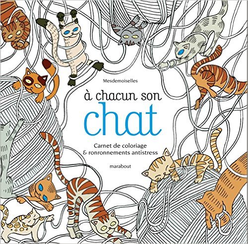 A CHACUN SON CHAT - CARNET DE COLORIAGE