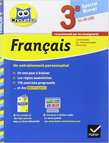 FRANCAIS 3E SPECIAL BREVET