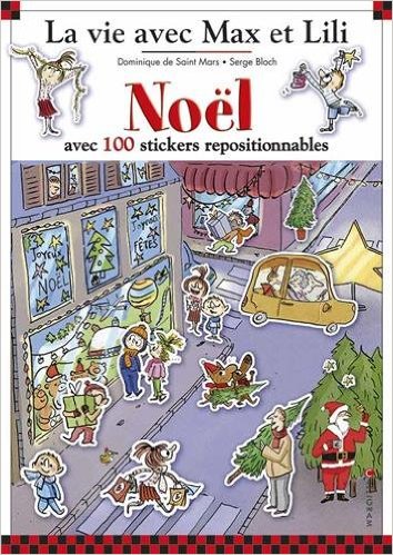 NOEL AVEC MAX ET LILI (100 AUTOCOLANTS)