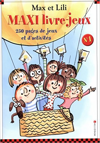 MAXI LIVRE JEUX MAX ET LILI