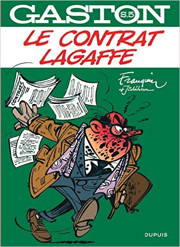GASTON HORS SERIE LE CONTRAT LAGAFFE