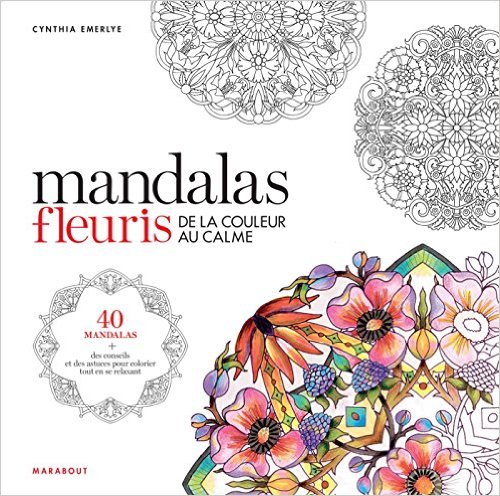 Coloriages mandalas fleuris