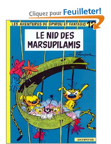 Spirou et Fantasio, tome 12 : Le Nid des Marsupilamis