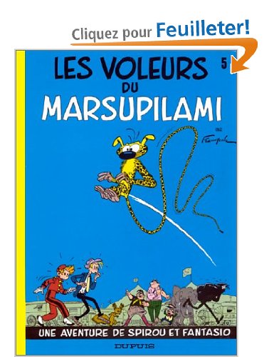 Spirou et Fantasio, tome 5 : Les Voleurs du Marsupilami 