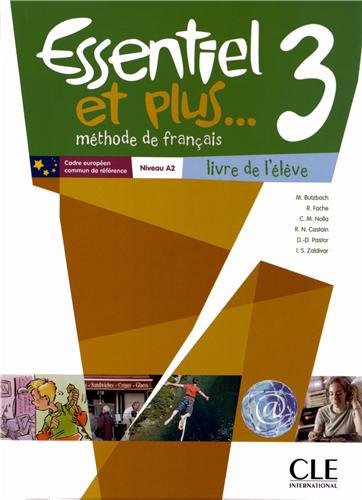 Essentiel et plus... 3 Niveau A2 : Livre de l'élève (1CD audio)
