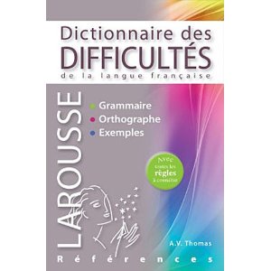 Dictionnaire des difficultés de la langue française                                           
