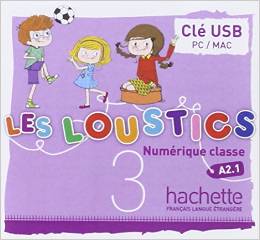 LES LOUSTICS 3 : MANUEL NUMERIQUE ENRICHI ENSEIGNANT SUR CLE USB