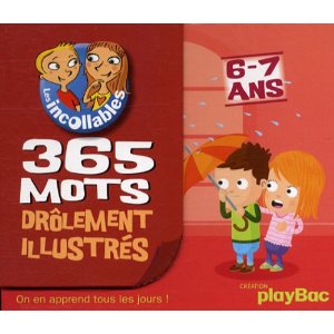 365 mots illustrés - 6/7 ans