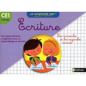 Cahier d'écriture CE1 : 7-8 ans 