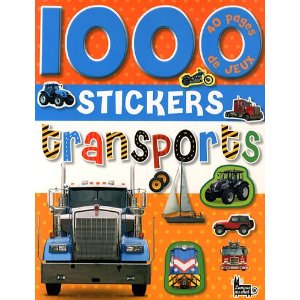 1000 stickers transports 