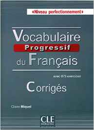 Vocabulaire Progressif du Français niveau Perfectionnement