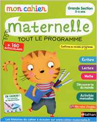 Mon cahier maternelle 5/6 ans