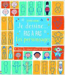 Je dessine... Pas à pas - Les personnages