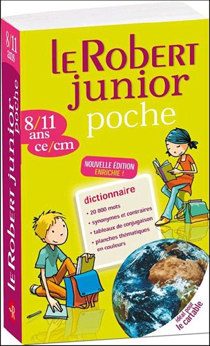 Le Robert Junior poche: 8/11 ans CE/CM