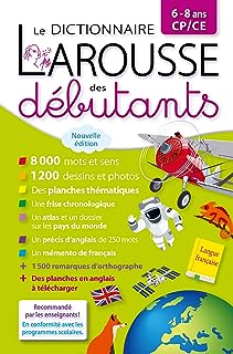 Larousse dictionnaire des débutants 6/8 ans CP/CE ed 2021
